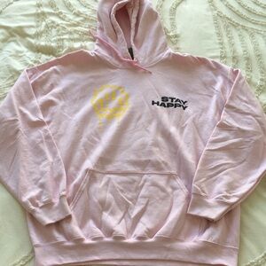 Hoodie pink XL